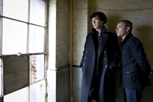 Bennedict Cumberbatch and Martin Freeman in Sherlock