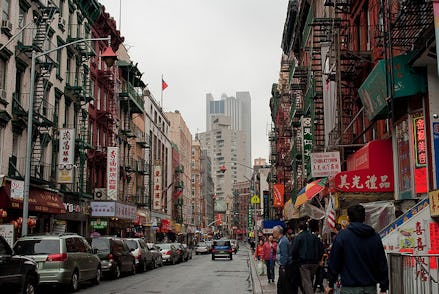 A street in Chinatown