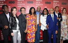 The Immortal Life of Henrietta Lacks cas at the premiere red carpet event
