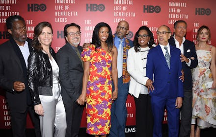 The Immortal Life of Henrietta Lacks cas at the premiere red carpet event