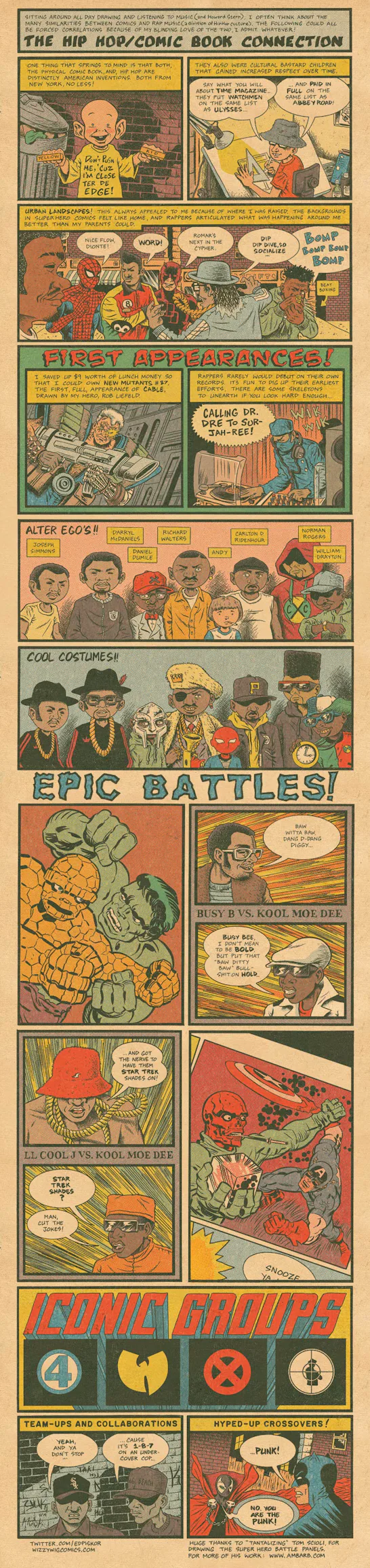 Common Rapper Comic Two Comic Book Covers Reveal Just How Much Rappers and Comic Geeks Have ...