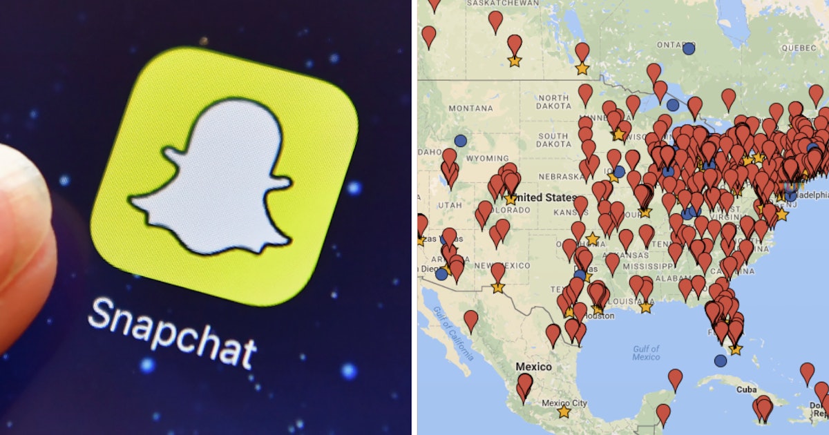 Snapchat Maps: How to find every geofilter in the world using this ...