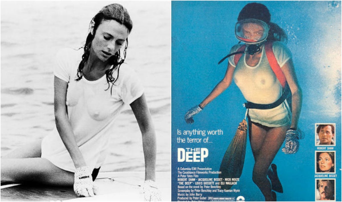 Jacqueline bisset wet t shirt