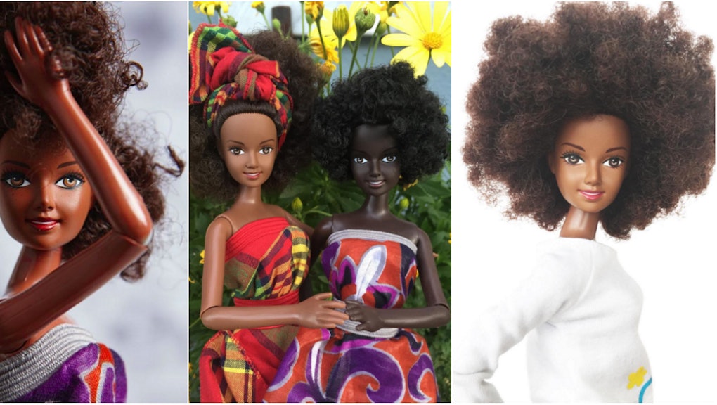 This Model Is Making Black Dolls With Natural Hair To Make Point
