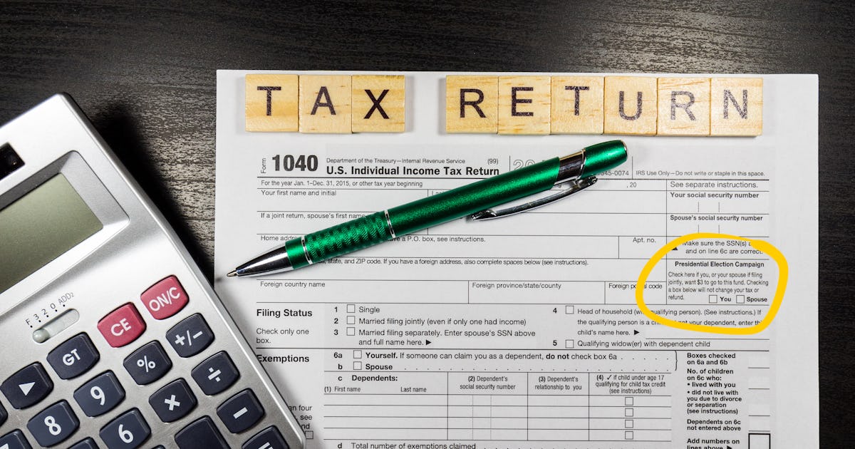 What is the 3 "Presidential Election Campaign Fund" box on my taxes?