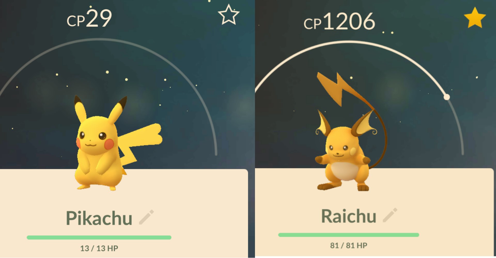 raichu in pokemon go