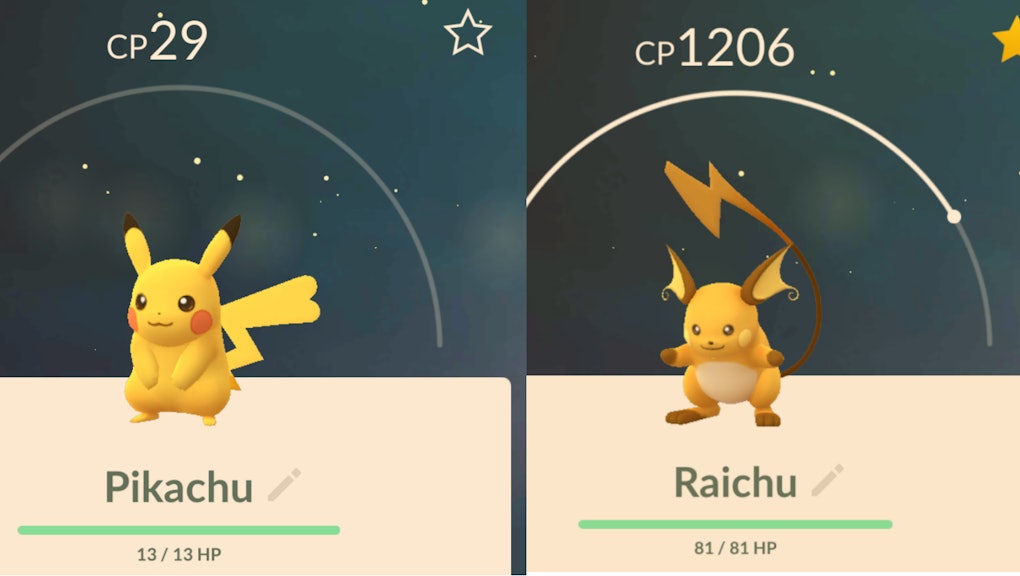 Pokémon Go Genders Female Raichu And Female Pikachu Appear