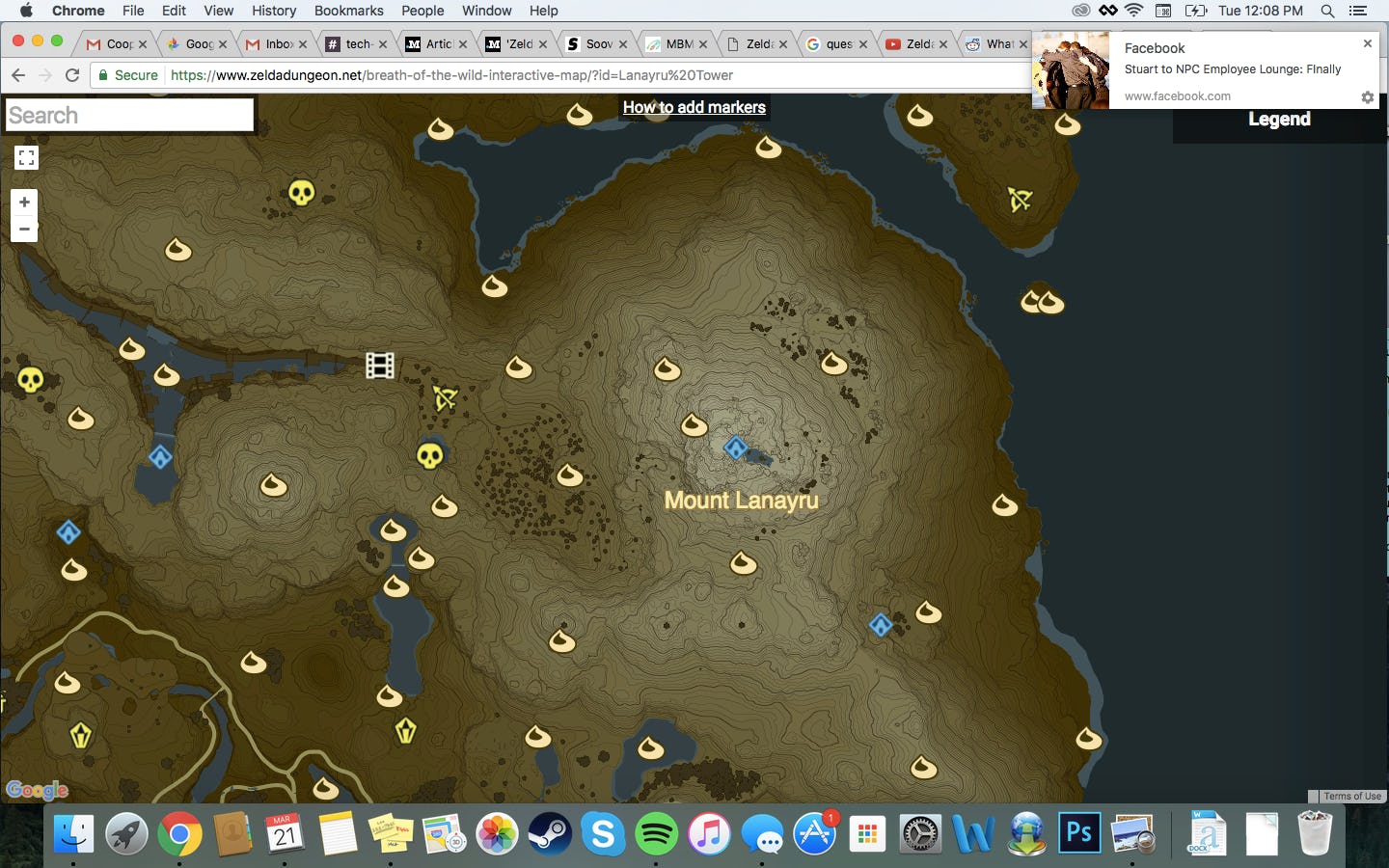 Zelda Breath Of The Wild Mount Lanayru Guide Shrines Korok Seeds And More