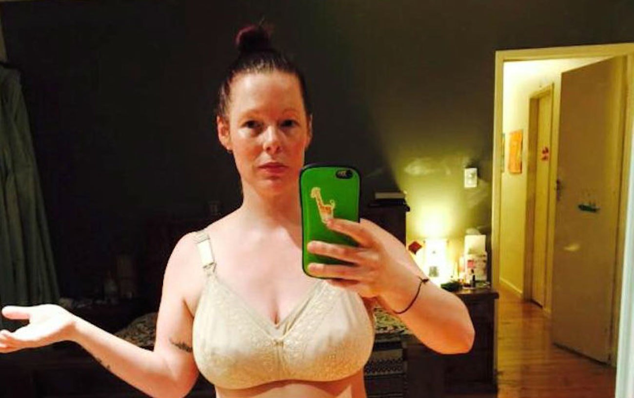 A Mom Posted a Defiant Underwear Selfie to Prove She s Sick of