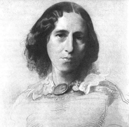 Colorless image of George Eliot 