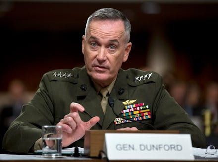 Joseph Dunford talking