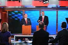 A moment from the NYC Mayor Race during a debate