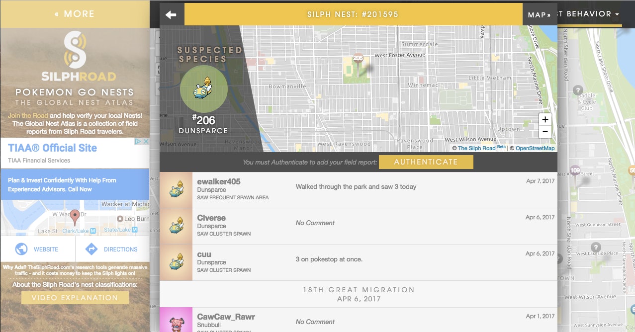 Pokemon Go Spawn Rarity Chart