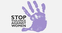 Stop violence against women logo 