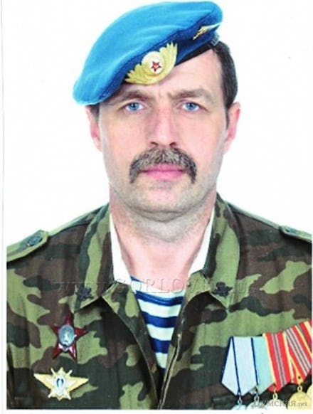 Igor Bezler, commonly known as "the Demon" in his military uniform