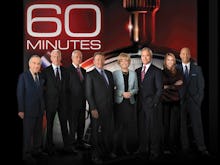 A cover photo of all hosts from the American television program '60 Minutes'