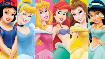 Collage of 6 Disney Princesses