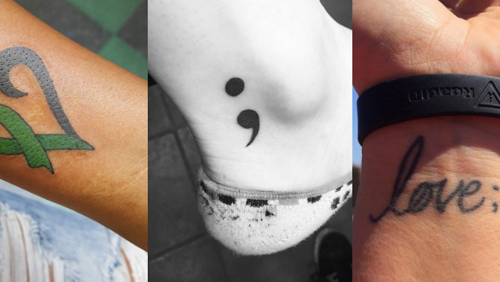 15 Amazing Tattoos That Challenge the Stigma of Anxiety and Depression