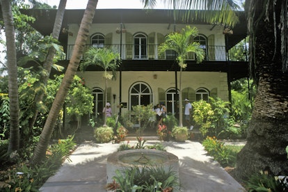 The Ernest Hemingway House and Museum in Key West, Florida