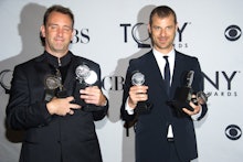 Trey Parker and Matt Stone at the Tony awards