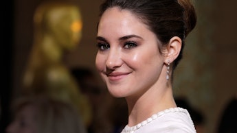 Shailene Woodley smiling for a photo