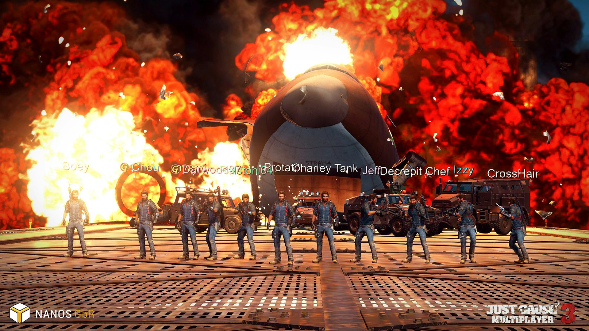 just cause 3 multiplayer tether