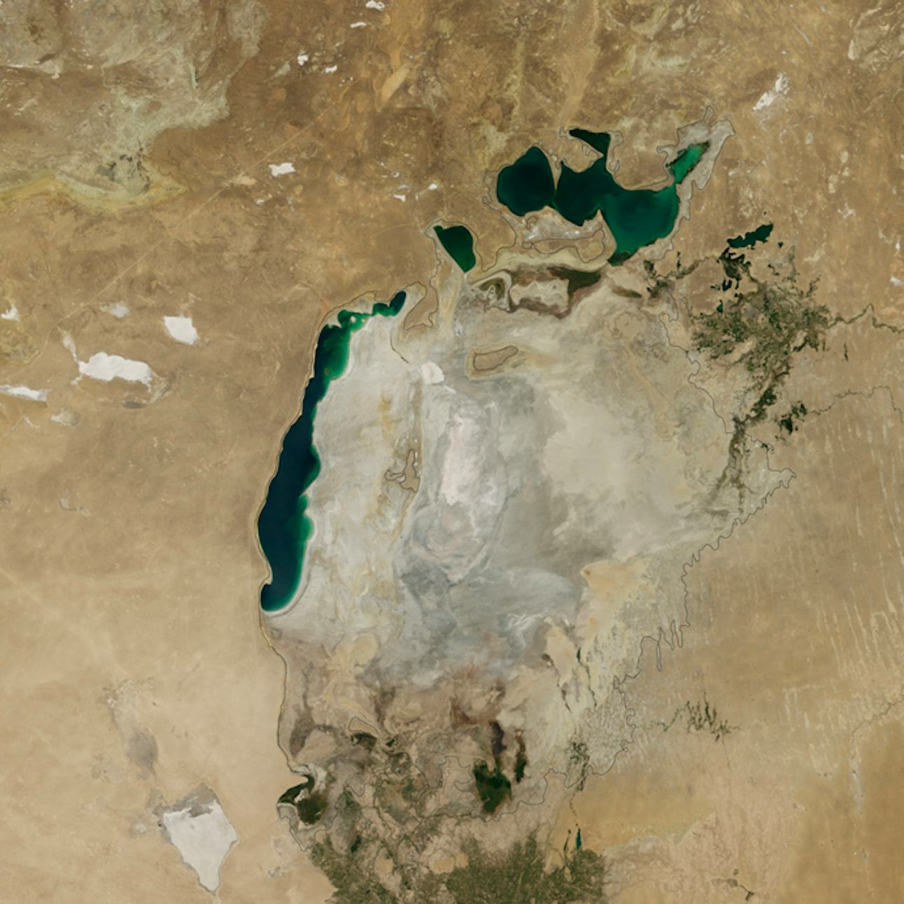 Watch One Of The Worlds Biggest Lakes Literally Dry Up In One