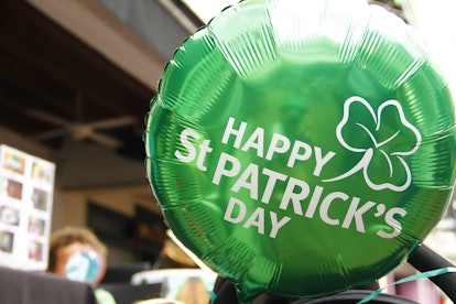 Happy St. Patrick's Day balloon
