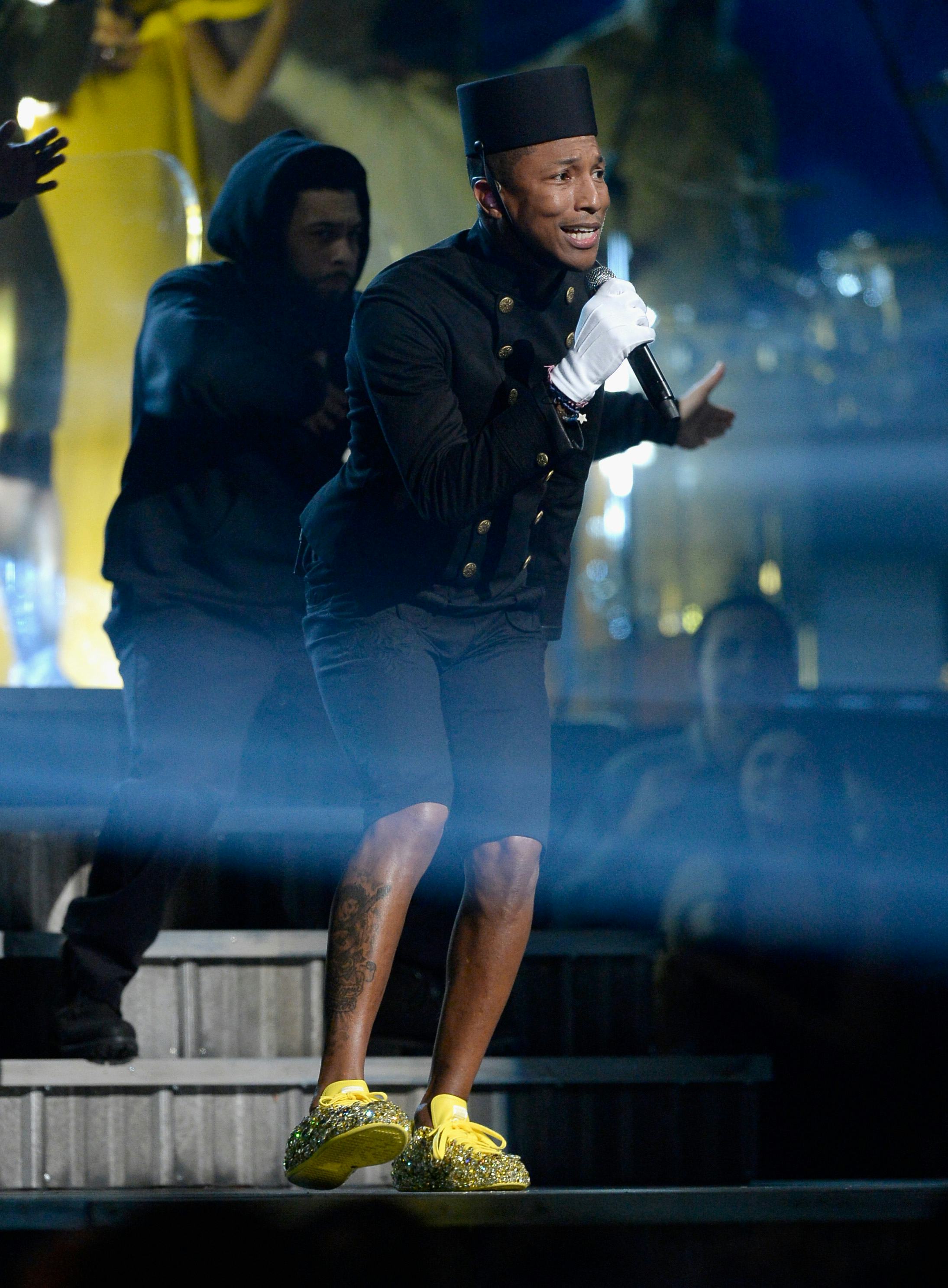 The Powerful Statement Almost Everyone Missed From Pharrell's Grammy ...