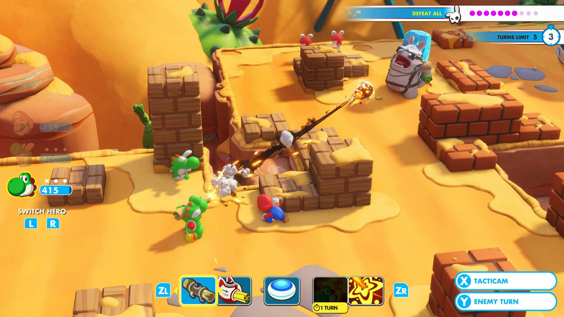 Mario kingdom battle co op discount