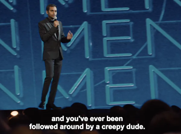 4 Times Aziz Ansari Spoke the Feminist Truth About Harassment in His