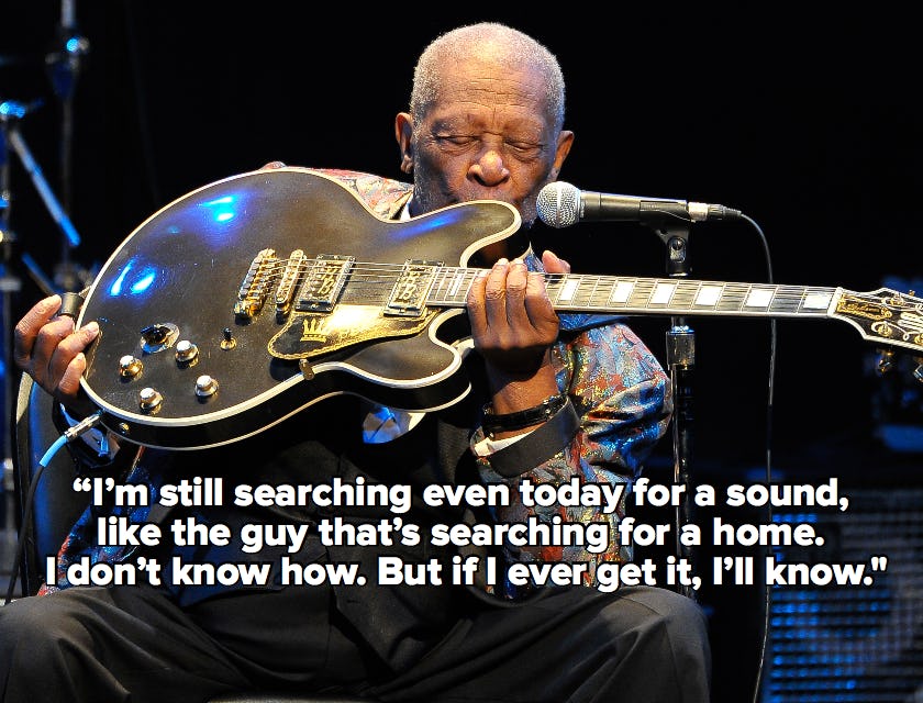 13 Of B.B. King's Most Powerful Quotes To Remember Him By