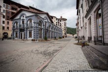 The empty streets of sochi