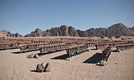 The Secret Cinema in the Middle of the Sinai Desert