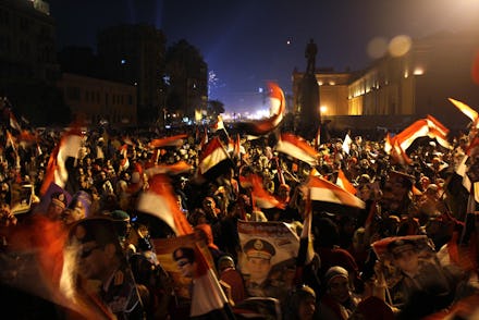 Protests in tunis
