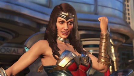 The  Wonder Woman character in a video game with the same name