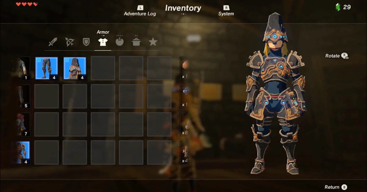'Zelda: Breath of the Wild' Ancient Armor: Location and guide for where ...