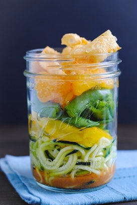 Marinated White Bean Salad Jars - Foxes Love Lemons