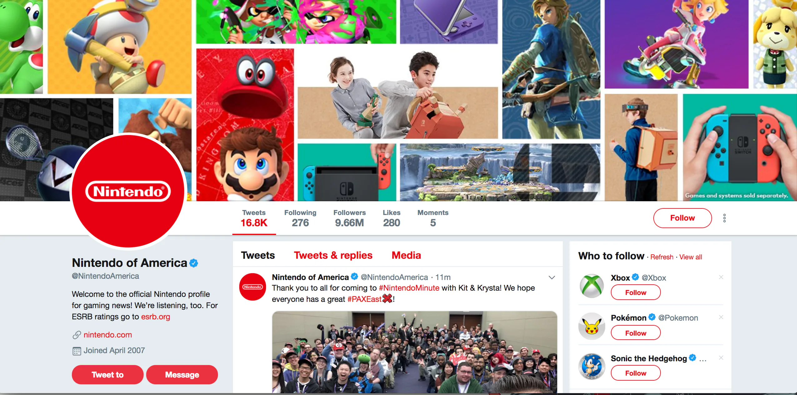 The 14 best Twitter accounts gamers should follow right now