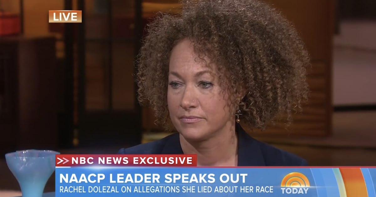 Rachel Dolezal Breaks Her Silence on Live TV: 'I Identify as Black'