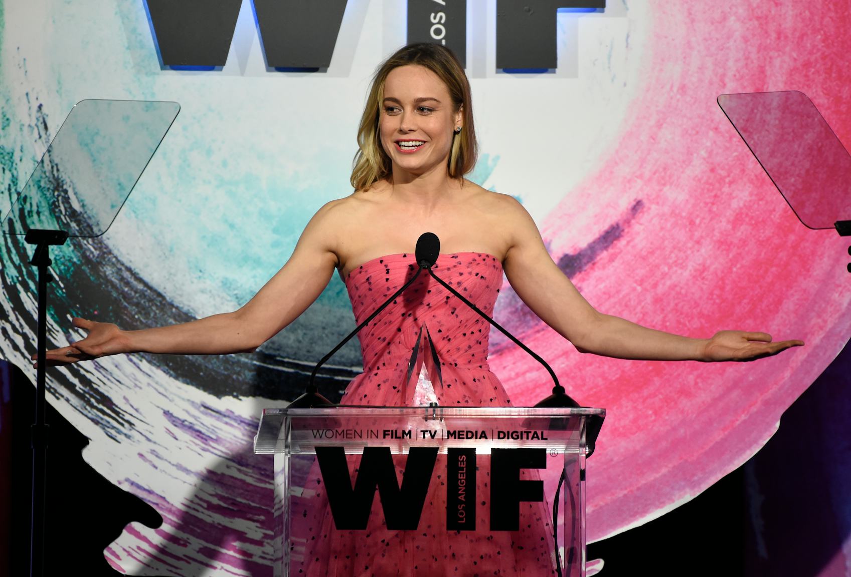 Marvel just released the first image of Brie Larson as Captain Marvel