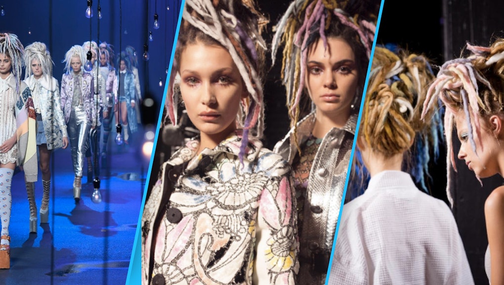When Marc Jacobs Models Wear Dreadlocks Its High Fashion Not So