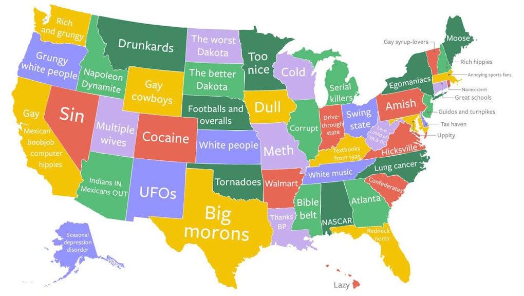 What S The Worst Stereotype About Every State In 50 Gifs