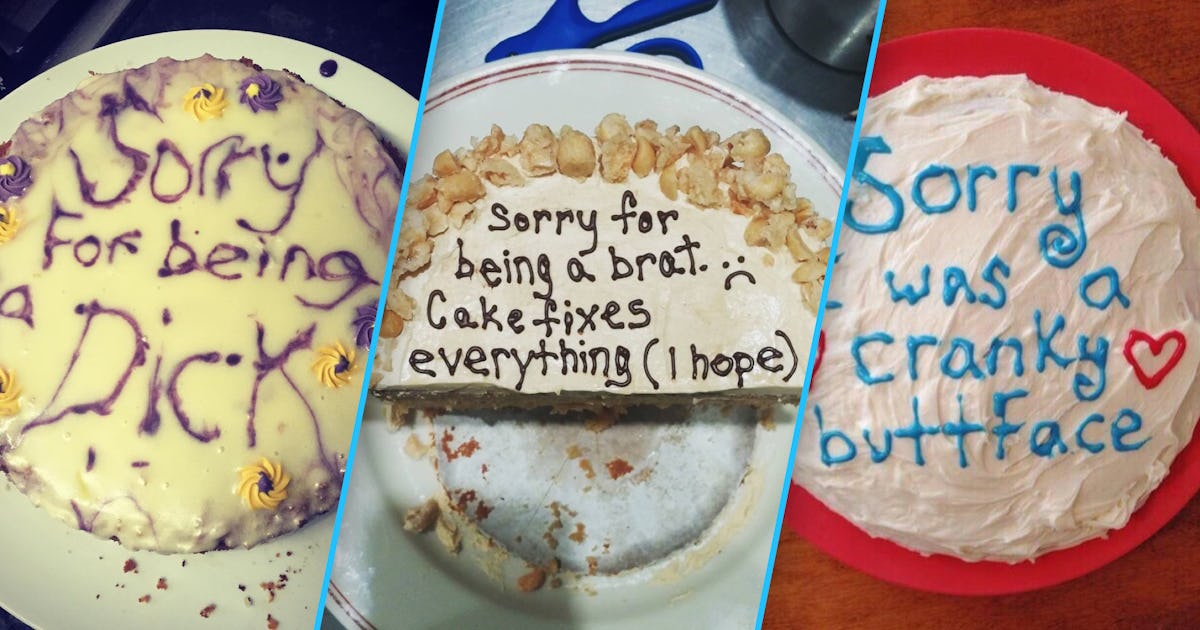 How To Give Someone An Apology Cake How To Give Someone An Apology Cake
