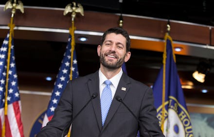 Paul Ryan speaking about the bill that ended the budget battle