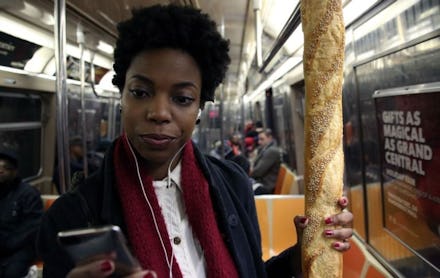 Sasheer Zamata, that made her "Saturday Night Live" debut with Drake, riding in the subway, listenin...