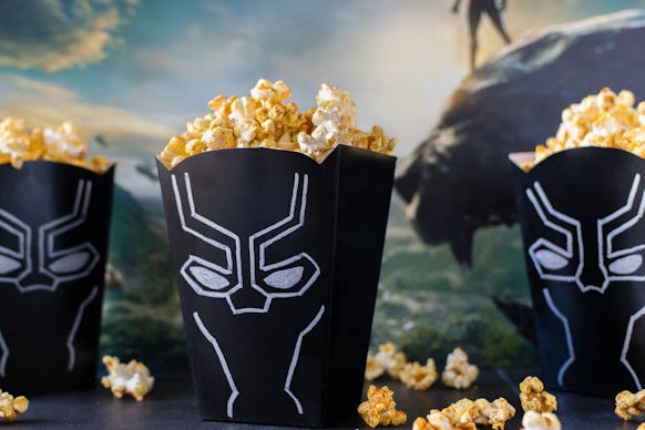 ‘Black Panther’ popcorn boxes