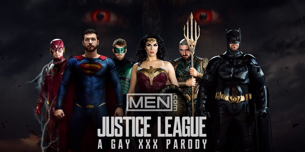 1020px x 576px - A gay porn parody of 'Justice League' whitewashed its cast with a Trump  voter