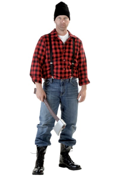 dress like a lumberjack