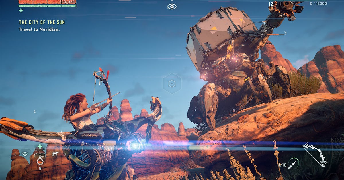 Horizon Zero Dawn Tips Easy Xp Best Skills Crafting And Getting The Best Weapons And Gear Vg247